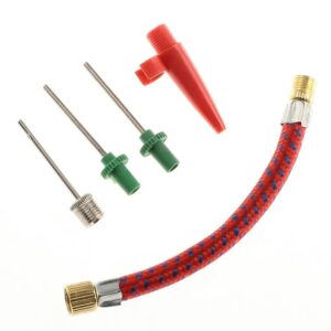 Ball Inflation Needle and Hose Kit for Sports Balls and Bike Tubes