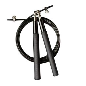 Steel Cable Speed Jump Rope with Ball Bearing Aluminum Handles