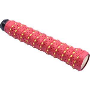 Perforated Racket Overgrip Tape, 10 Pack, 110 cm for Tennis & Padel