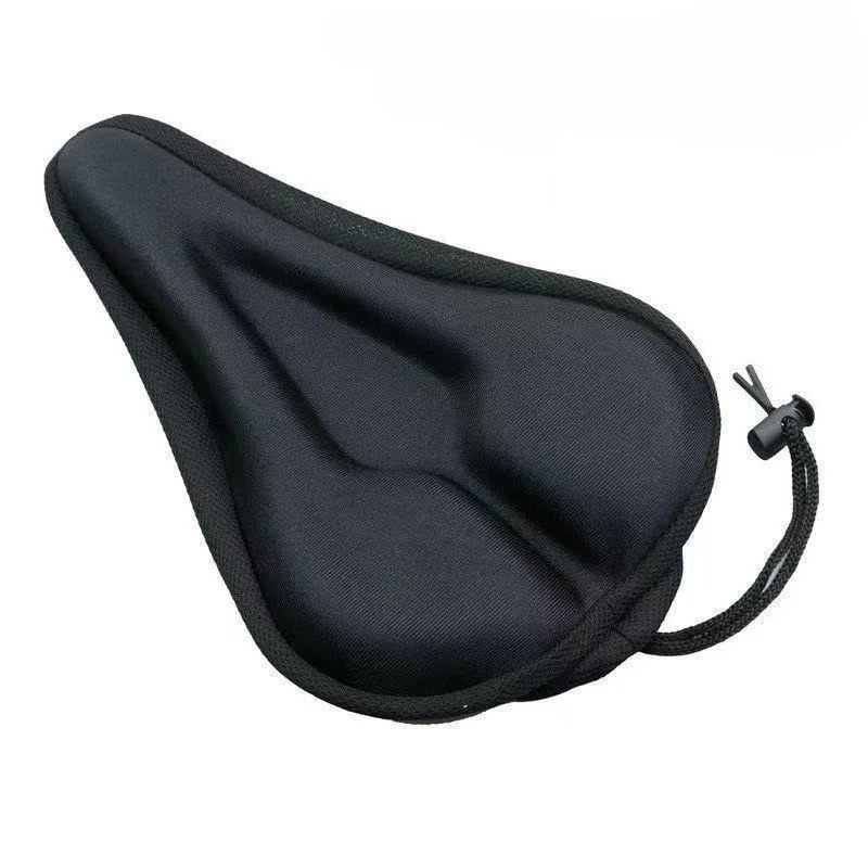 Gel Bike Saddle Cover with Drawstring, Extra Cushioning