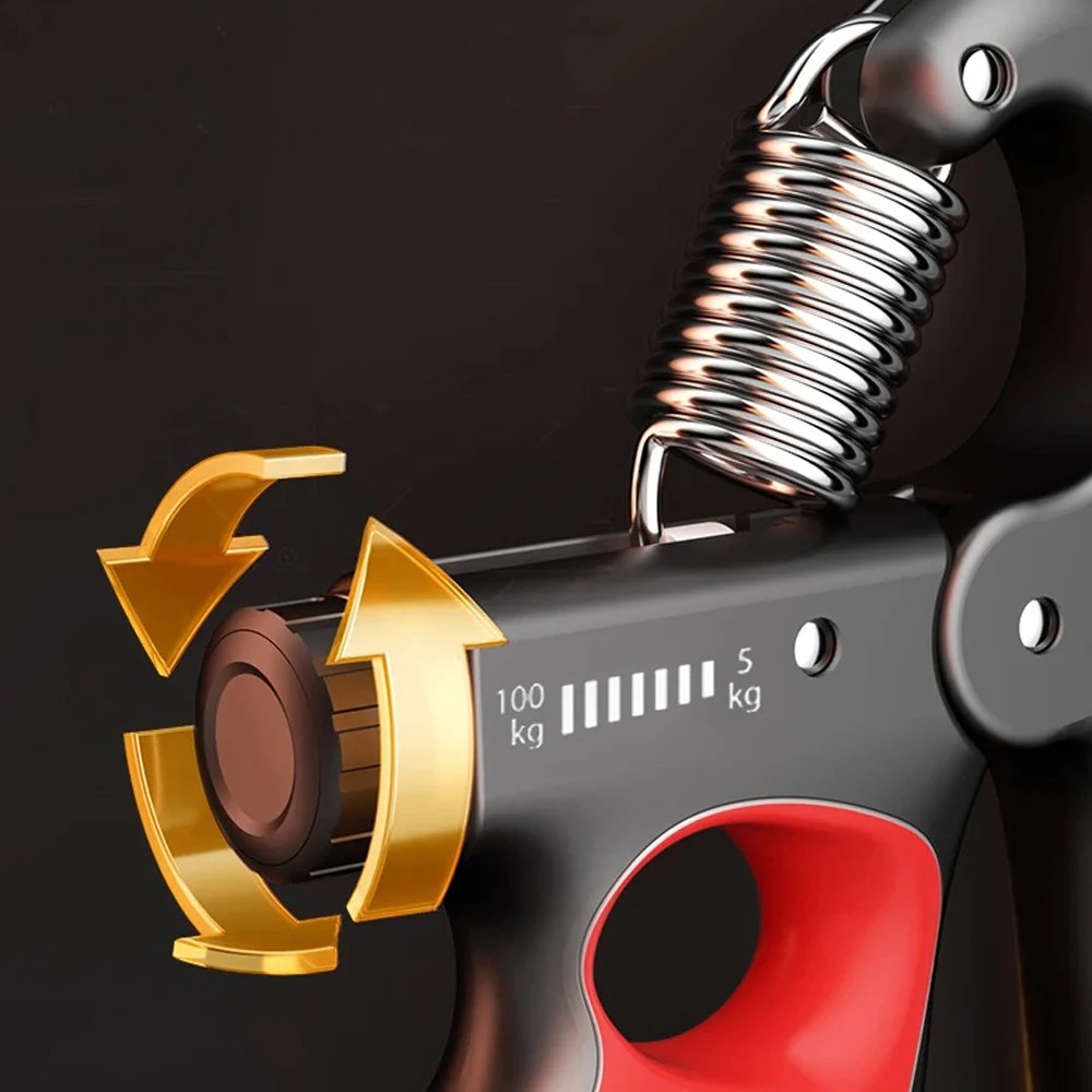 Adjustable Hand Grip Strengthener with Counter, 5-100 kg - Image 3