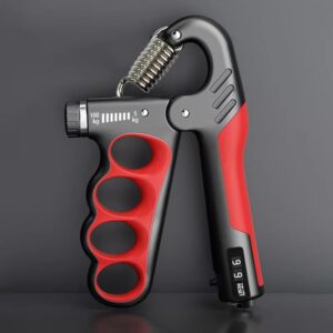 Adjustable Hand Grip Strengthener with Counter, 5-100 kg